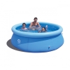 PISCINĂ CIRCULARĂ CU O FLANȘĂ 3X0,76M